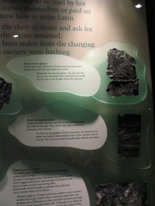 Theft Curses++Curse tablets from Aquae Sulis dealing with thefts.
