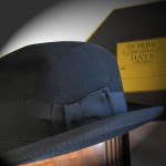 Another vintage Dobbs, this one black and suitable for poker games.