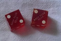 Dice from the Bank Club, Reno