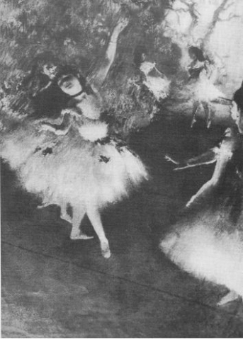 Five Dancing Ballerinas, Edgar Degas