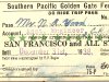 Southern Pacific Ferry Ticket